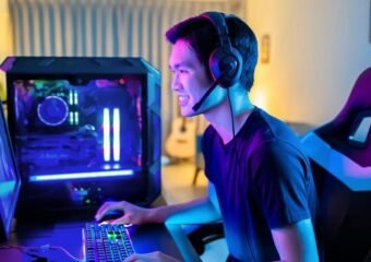 Gemini” branding overlay and a glowing Nvidia Blackwell