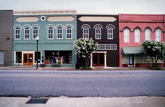 business storefront sidewalk