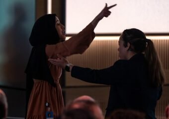 ibtihal aboussad microsoft protest