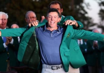 rory mcilroy masters 2025 green