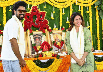 Lavanya Tripathi Sathi Leelavathi film set