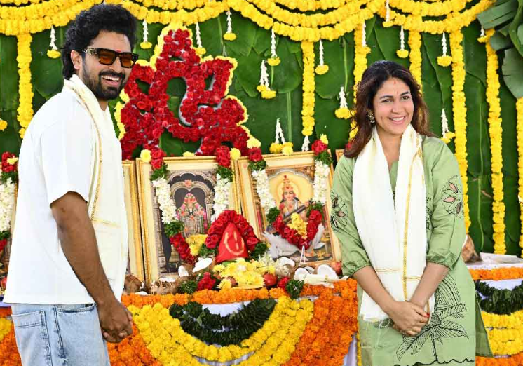 Lavanya Tripathi Sathi Leelavathi film set