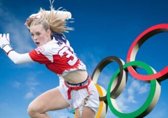 Olympic flag football players USA
