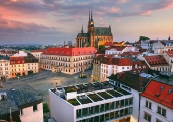Brno Czech Republic tech startups skyline