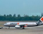 Jetstar planes Changi Airport Singapore