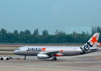 Jetstar planes Changi Airport Singapore