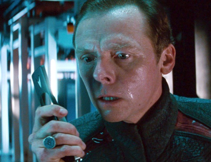 Simon Pegg Star Trek Scotty character photo