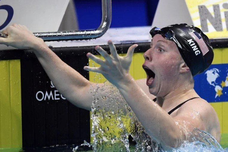 lily king olympics swimming