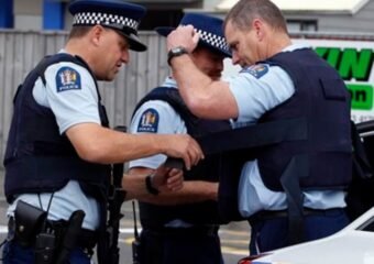 police officer using performance dashboard technology new zealand