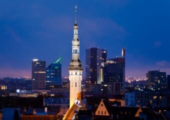 tallinn hotel skyline estonia