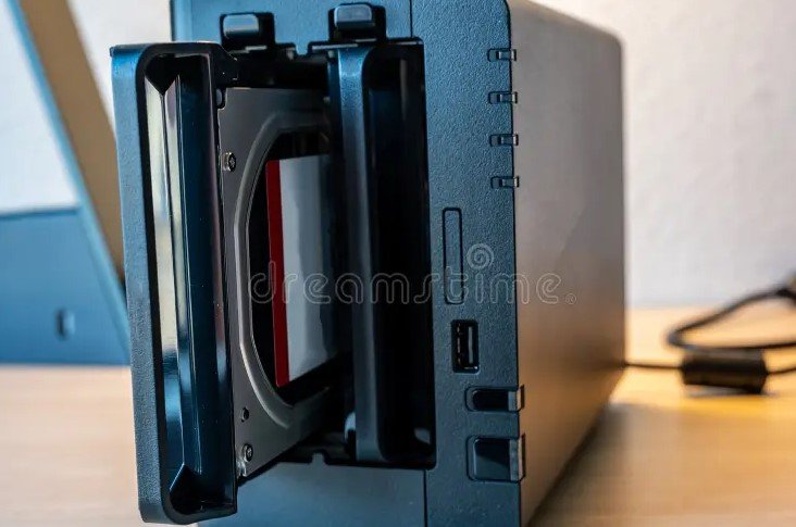 Synology NAS device on home network setup