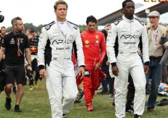 brad pitt f1 movie silverstone