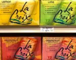 lacroix sparkling water shelf display