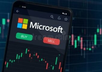 microsoft logo stock market