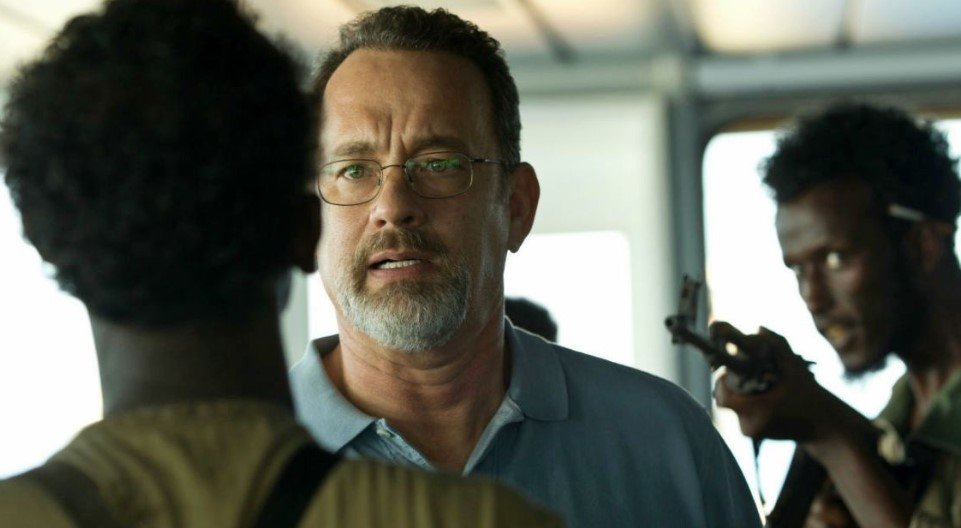 Captain Phillips movie poster Tom Hanks Somali pirates