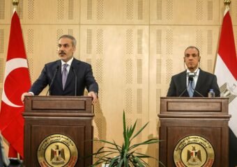 Egypt Turkey foreign ministers El Alamein