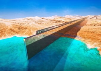 NEOM construction site Saudi Arabia