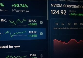Nvidia stock chart