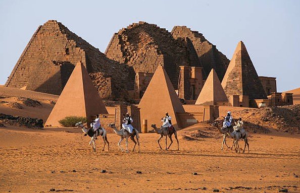 Pyramids of Meroe Sudan
