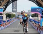 Remco Evenepoel Paris 2024 Olympic road race finish