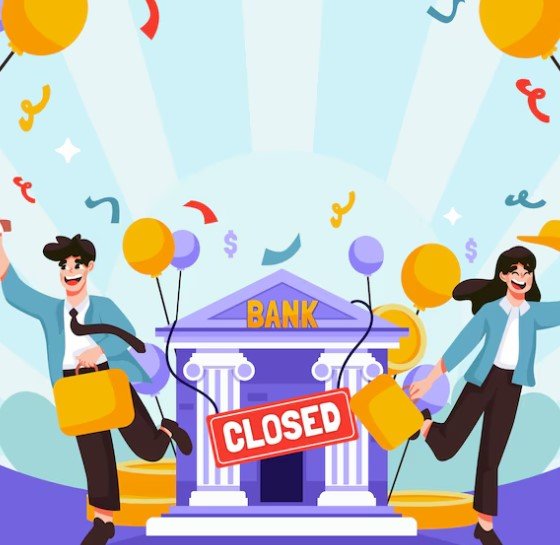 bank holiday illustration