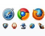 browser icons