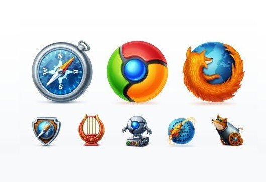 browser icons