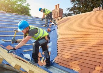 contractor working on roof