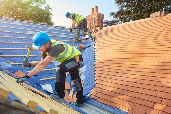 contractor working on roof