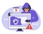 cybersecurity breach illustration