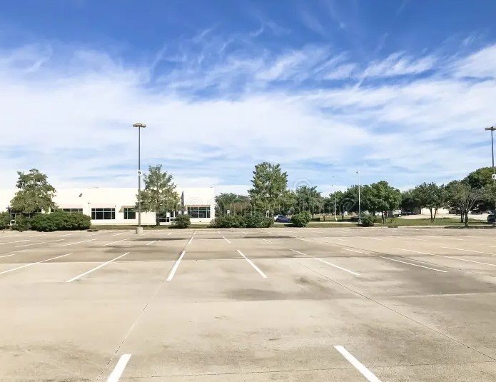 empty business park