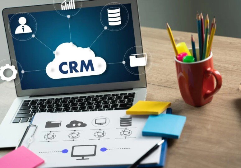 real estate team using crm software