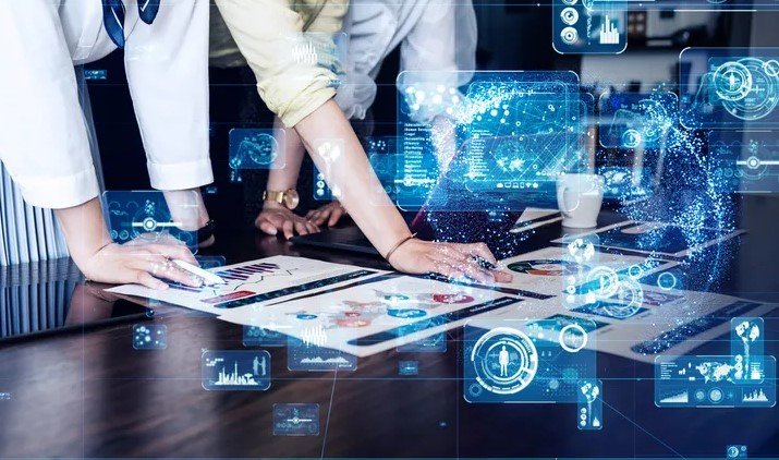 small business owner using ai software