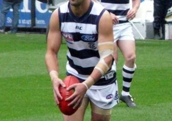 AFL players under pressure