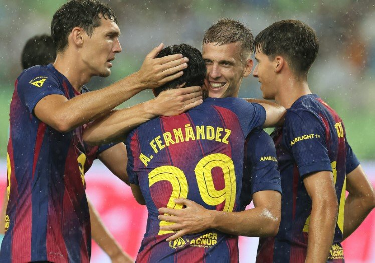 Barcelona football match