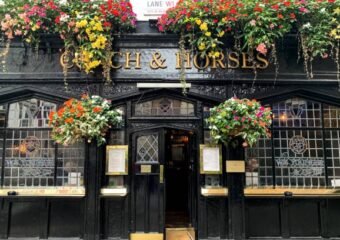British pub exterior