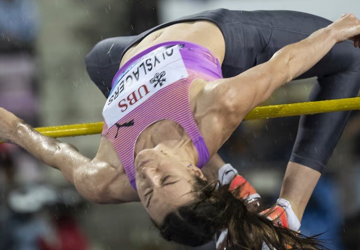 Nicola Olyslagers high jump