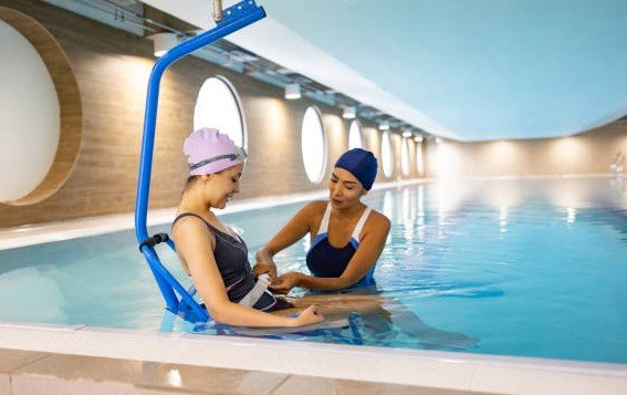 accessible swimming pool