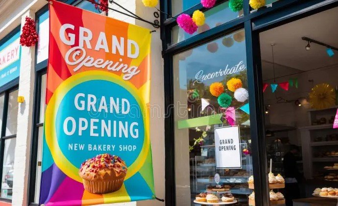 bakery grand opening