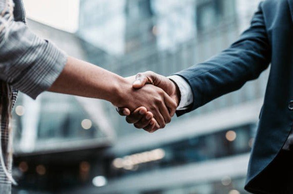 business handshake