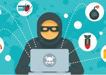 cyber attack illustration