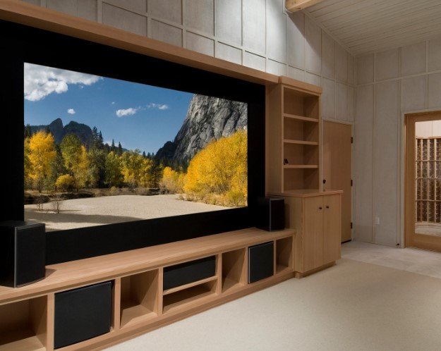 large home theater TV