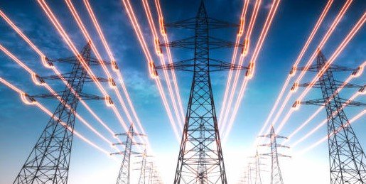 power grid towers