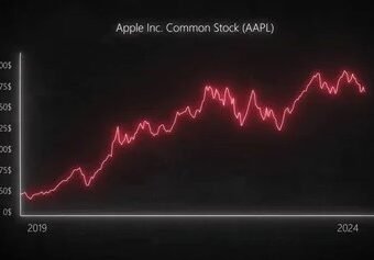Apple stock chart