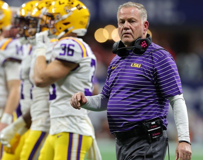 Brian Kelly LSU coach