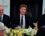 Donald Trump with tech CEOs