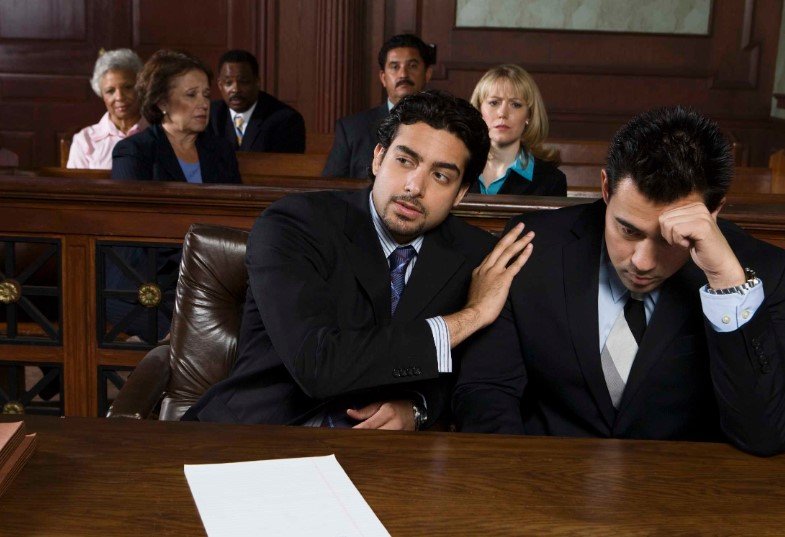 courtroom battle