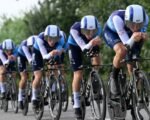cycling team protest