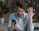frustrated smartphone users
