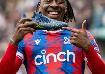 Eberechi Eze celebrating goal